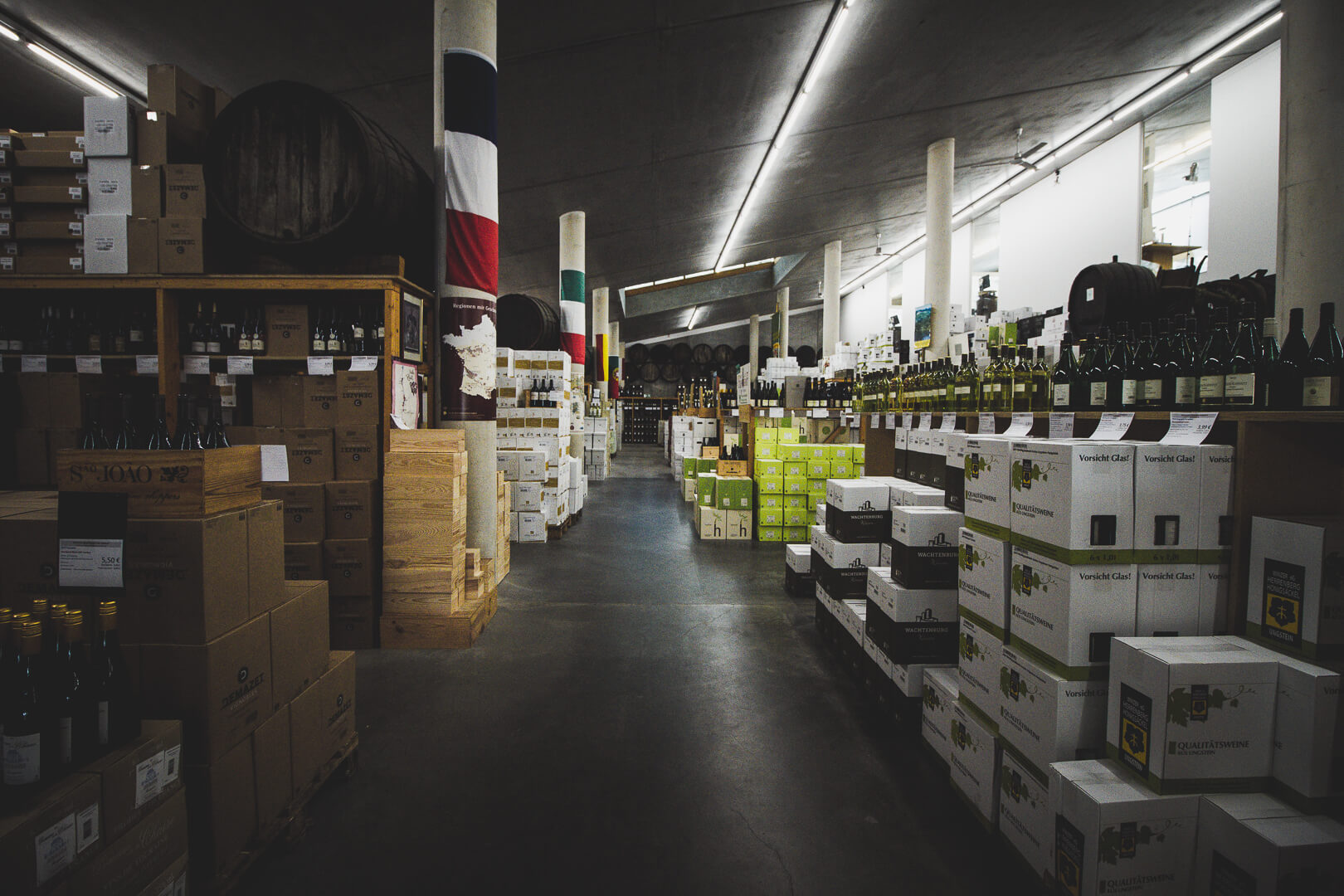 Ladenverkauf Kölner Wein Depot